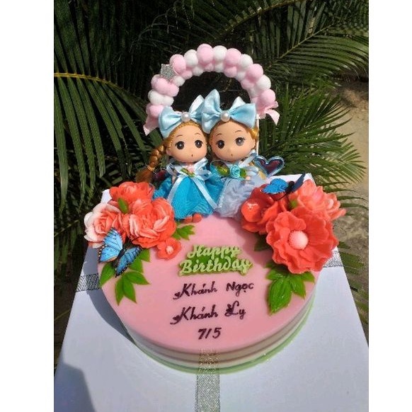 Bộ 3 khuôn silicon 4D Hoa trà mẫu Thái