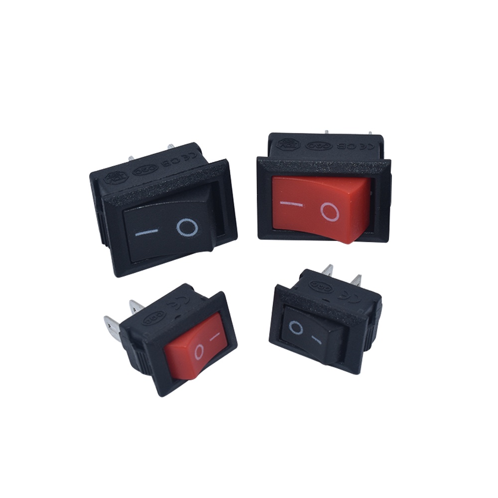 Set 5 Công Tắc Bật / Tắt KCD1 6A-10A 250V KCD1-101 2Pin 10 * 15 21 * 15MM