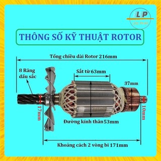 Rotor máy cắt sắt cho Keyang