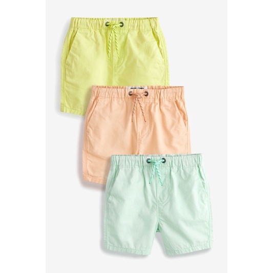 Sét 3 quần đùi khaki bé trai 5-6 tuổi Nect sale