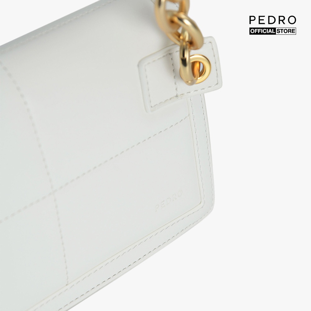 PEDRO - Túi đeo chéo nữ nắp gập phối đinh tán sang trọng PW2-75210117-41