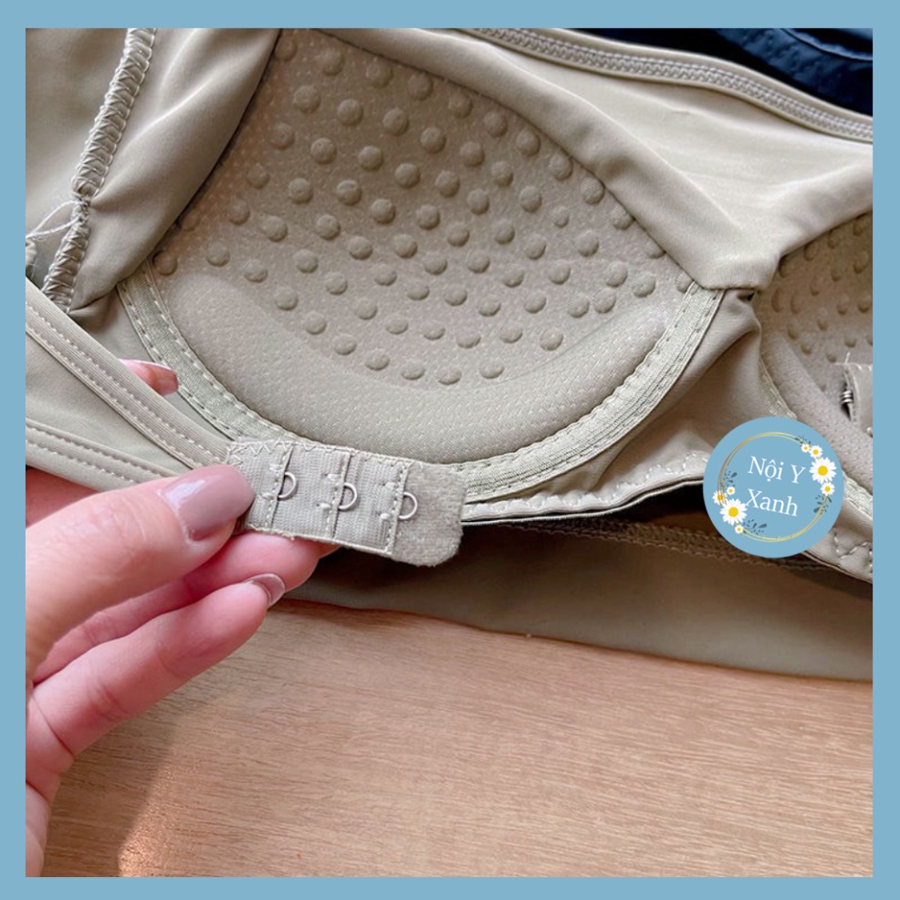 Áo Bra Quây Ngang Đúc Su Mẫu Mới Đệm Đẩy Ngực Móc Kép Sexy A.96 nội y xanh, chất đẹp, deal tốt