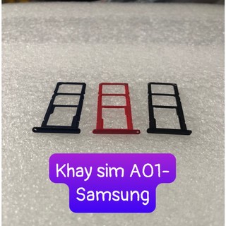 Khay sim A01 Samsung