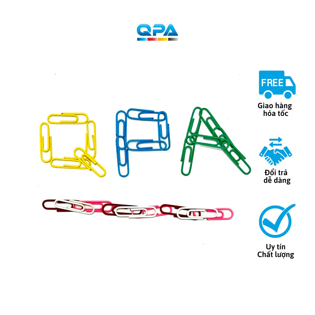 Combo 20 bịch Kẹp nhựa màu C62