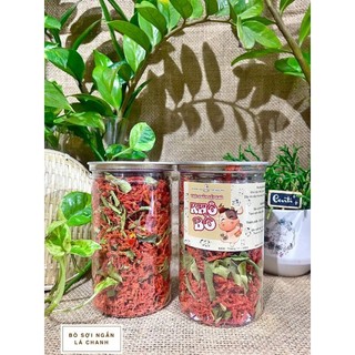 KHÔ BÒ SỢI NGẮN LÁ CHANH