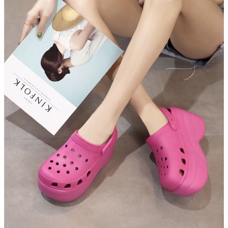 Dép cross tăng chiều cao 10cm thời trang