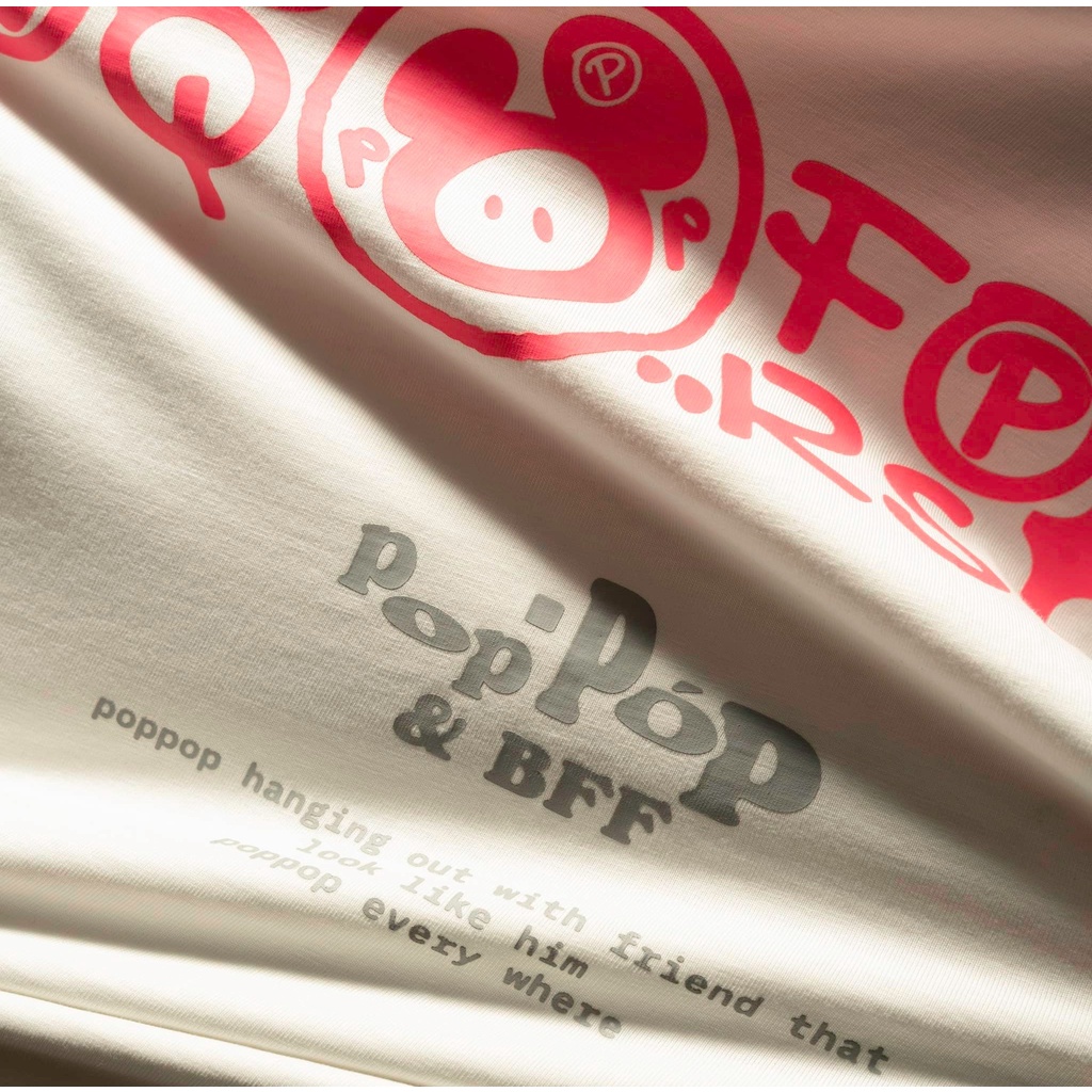 Áo Thun POPPOP BFF ALPHABET TEE " NEW ITEMS