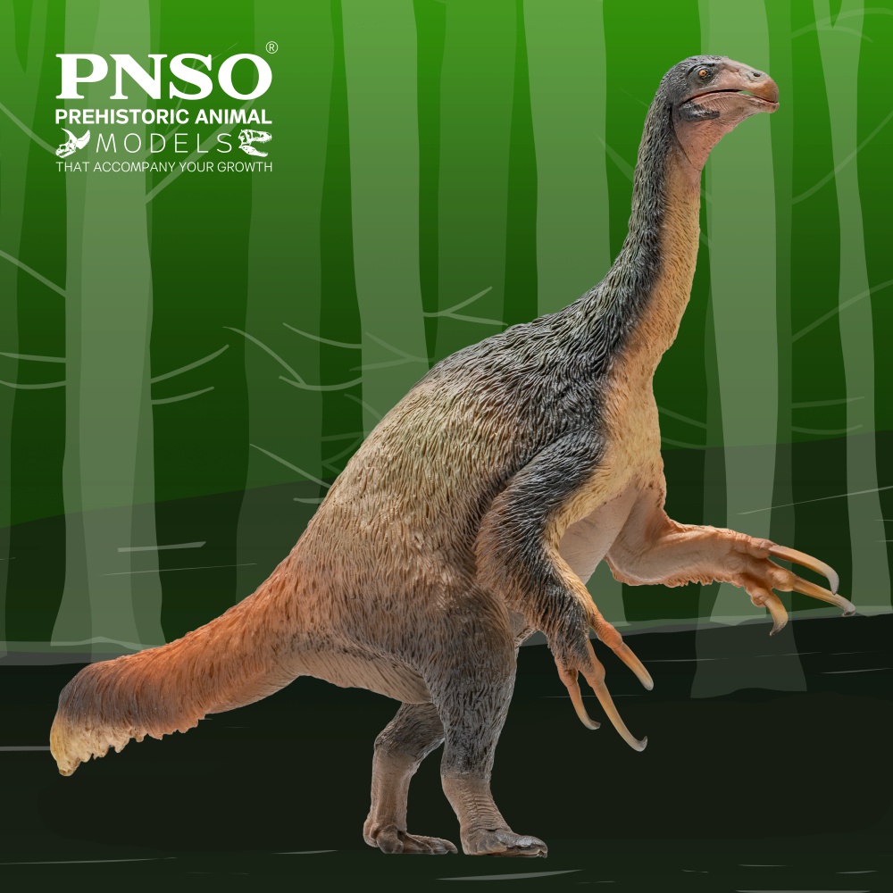 Mô Hình Khủng Long PNSO Prehistoric: 65 Qingge Therizinosaurus
