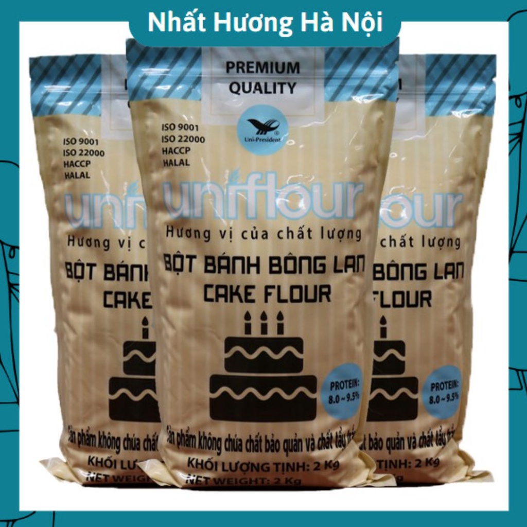 Bột Bánh Bông Lan Cake Flour Uniflour 2kg