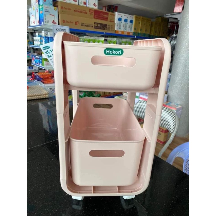 Kệ trượt đa năng Hokori 5588 Việt Nhật có bánh xe