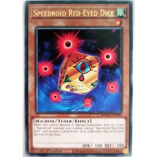 Speedroid Red-Eyed Dice |EN| Gold-Letter Rare
