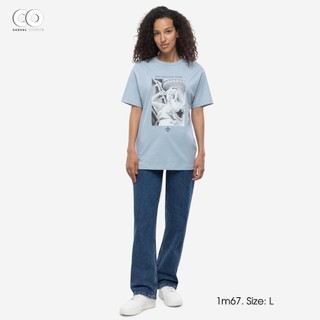 [CHÍNH HÃNG] Áo thun, áo tee unisex form oversize statue graphic