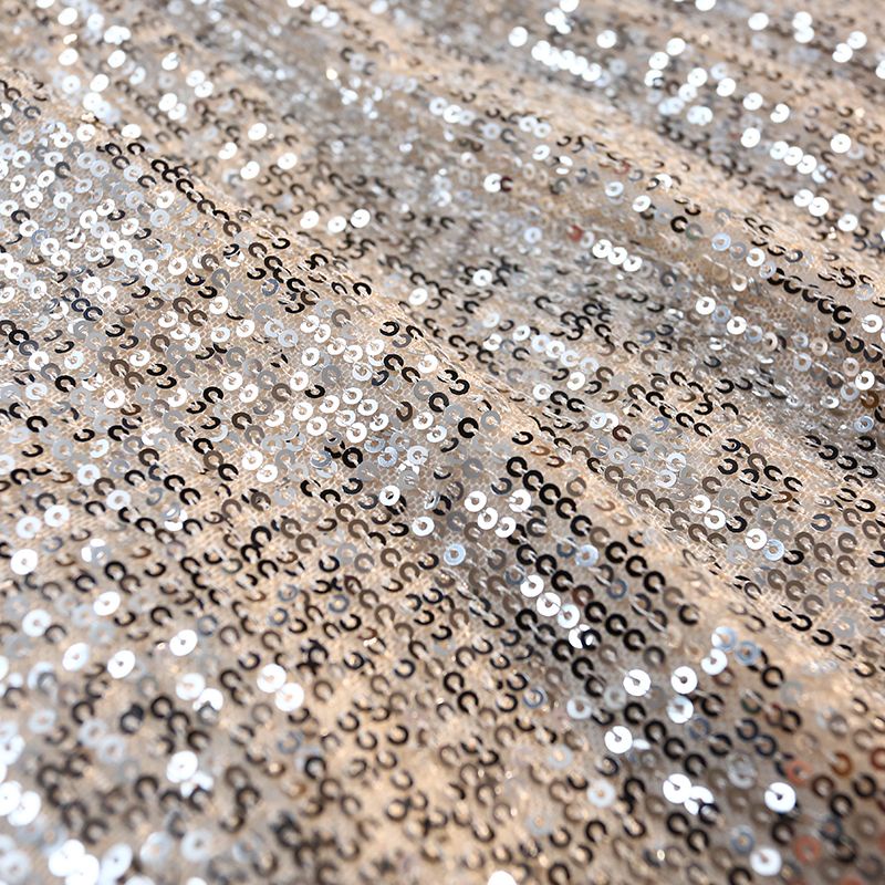 Chân Váy Chữ a Lưng Cao Đính sequin Lấp Lánh Thời Trang Mùa Hè Cho Nữ