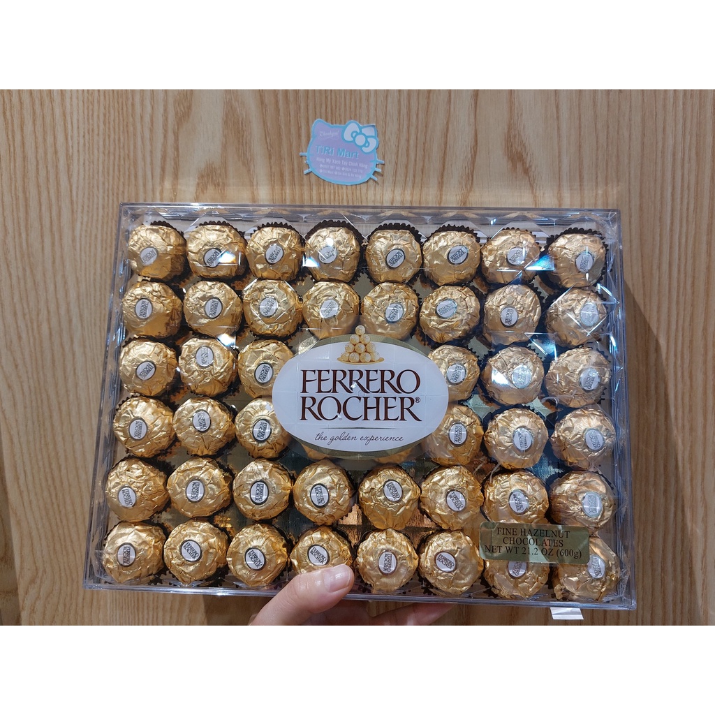 [XẢ KHO : ÁP VOUCHER GG 100K]𝐂𝐡𝐨𝐜𝐨𝐥𝐚𝐭𝐞 𝐧𝐡â𝐧 𝐡ạ𝐭 𝐝ẻ 𝐅𝐞𝐫𝐫𝐞𝐫𝐨 𝐑𝐨𝐜𝐡𝐞𝐫 𝟒𝟖 𝐯𝐢ê𝐧 𝟔𝟎𝟎𝐠 Canada - Bán tại Cost