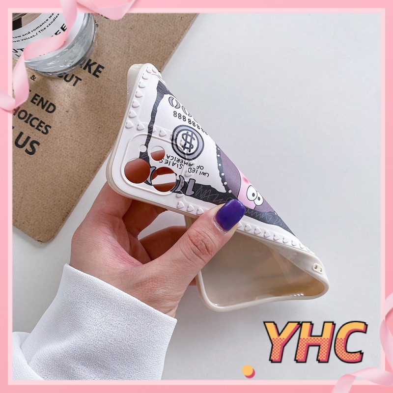 Ốp điện thoại họa tiết SpongeBob hoạt hình thích hợp tương thích iPhone 13 12 11 Pro Max X XS Max XR 8 7 6 Plus 3021