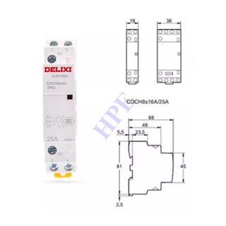 Khởi động từ Delixi 1 pha 25A