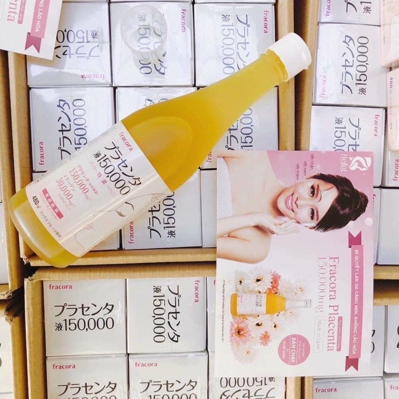 NƯỚC UỐNG NHAU THAI CỪU FACORA PLACENTA 150.000 mg