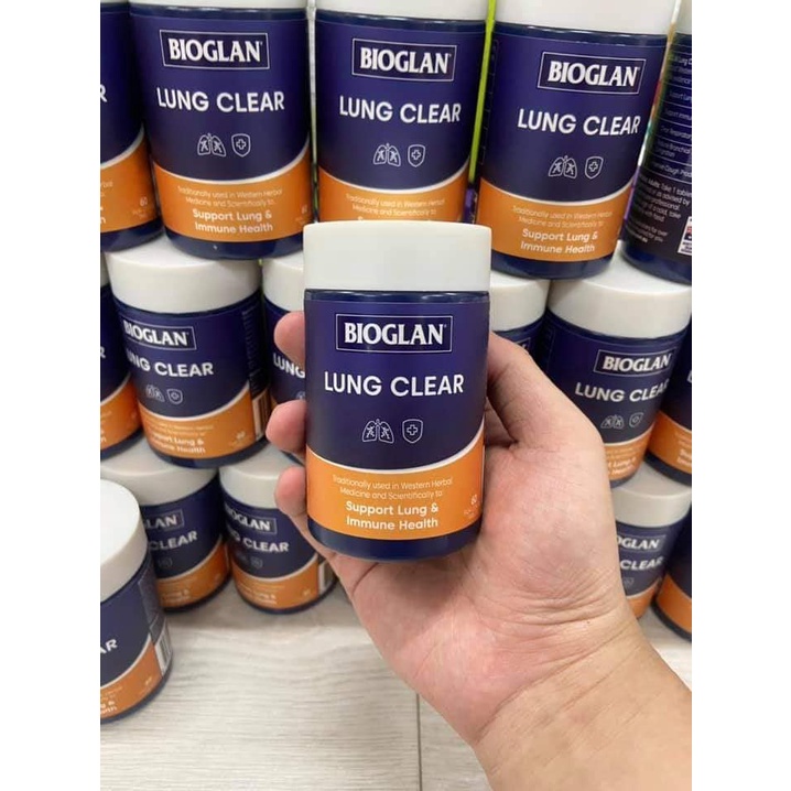 Viên Lung Clear Bioglan 60 viên