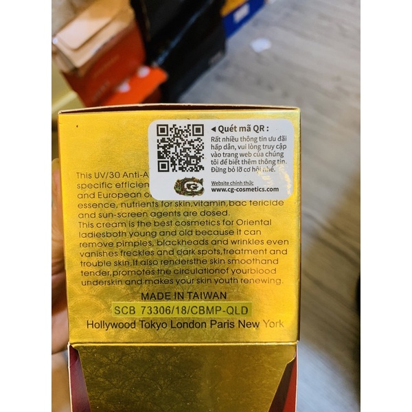 Kem dưỡng trắng da& laysmon 20g