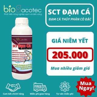 SCT Đạm Cá – Đạm cá thủy phân cô đặc cải tạo đất, ra rễ mạnh, cây phát triển xanh tốt