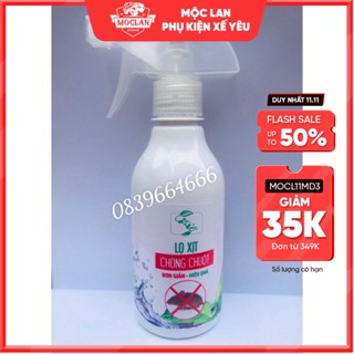 Xịt Đuổi Chuột, Gián, Côn Trùng Mộc Niên 350ml - Chiết Xuất Thảo Mộc Tự Nhiên Không Độc Hại Hiệu Quả Chỉ Sau 1 Lần Xịt