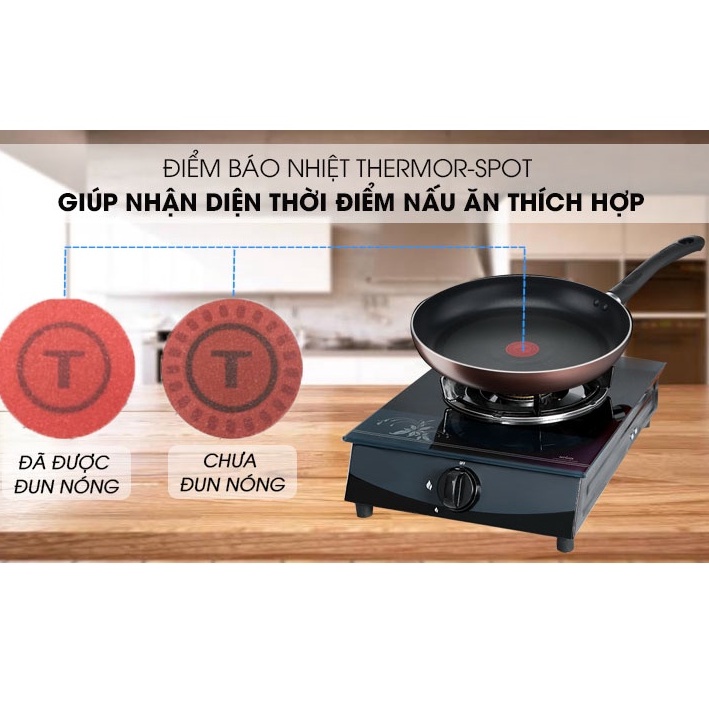 Chảo nhôm chống dính đáy từ 24 cm Tefal Day By Day G1430405 Chính hãng xả kho