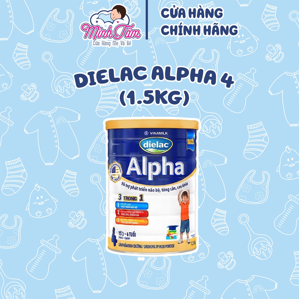 Sữa bột Dielac Alpha 4