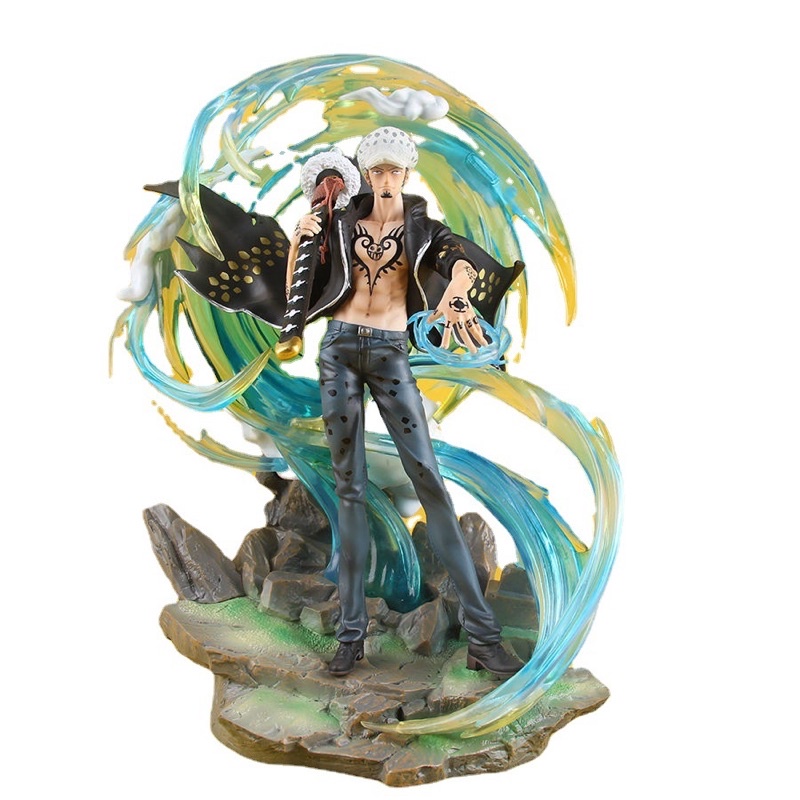 Mô Hình OnePiece Law trạng thái chiến đấu siêu đẹp cao 41cm - Figure OnePiece - Có Hộp carton