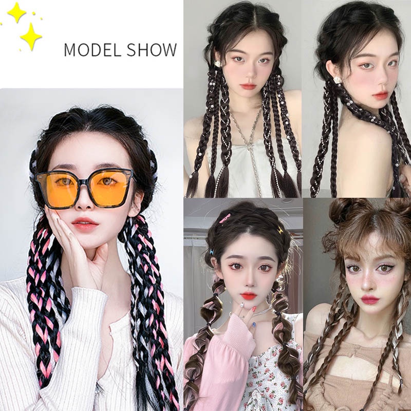 Tóc Đuôi Ngựa Giả Nhiều Màu Thời Trang Hàn Quốc