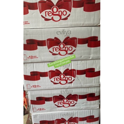 Socola Trắng Phủ Dừa Nhân Hạt Dẻ Regno Elviya Thổ Nhĩ Kỳ - Gói 400 Gram