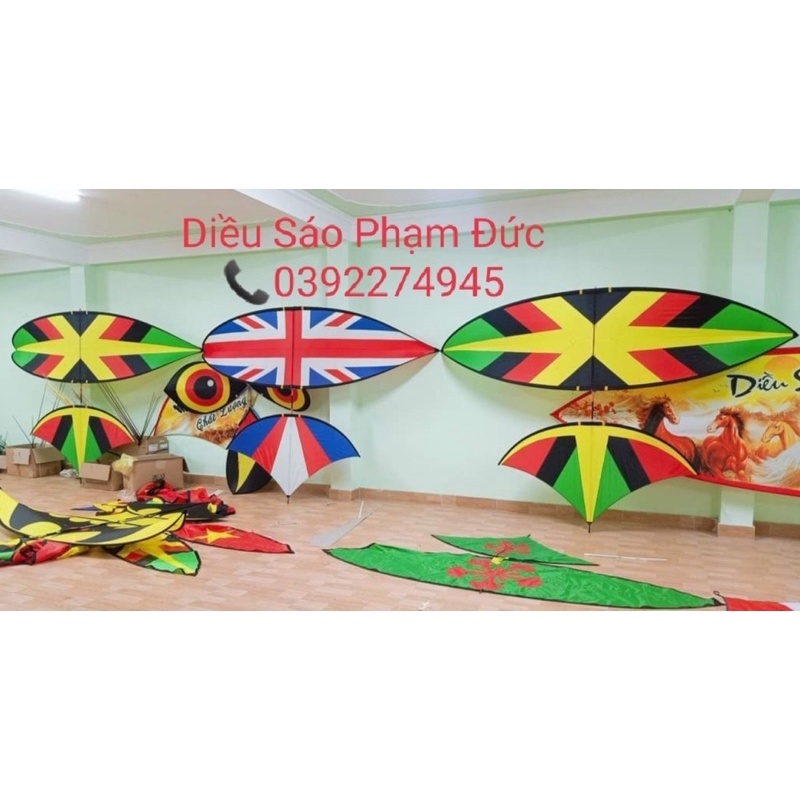 Diều mẫu xương cá đủ kích thước giá diều chưa bao gồm sáo