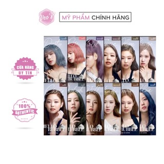 [Mẫu mới 2022] Nhuộm tóc Mise En Scene Hello Bubble Foam Hair Color Blackpink