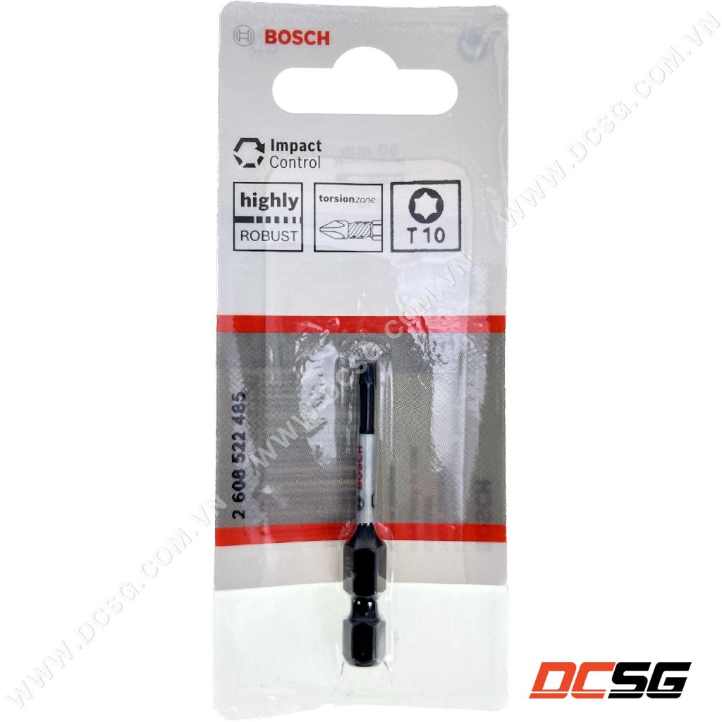 Mũi vít 1 đầu bake và hoa thị 1 đầu dài 50mm Power Bit Bosch | DCSG