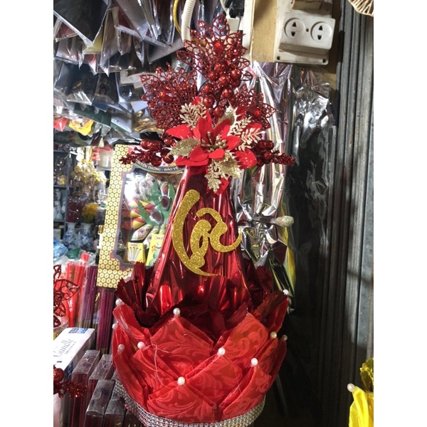 Đế Bày Oản- Đế Bày Tháp Bánh,Nước,Trà,TÀI LỘC hình Hoa Sen