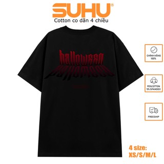 Áo thun local brand unisex suhu premium basic tee "halloween tee" / at3