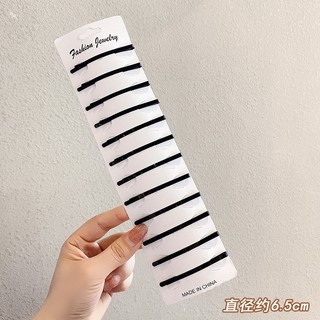 Set 12 Kẹp Tóc Màu Đen Thời Trang Cho Nữ