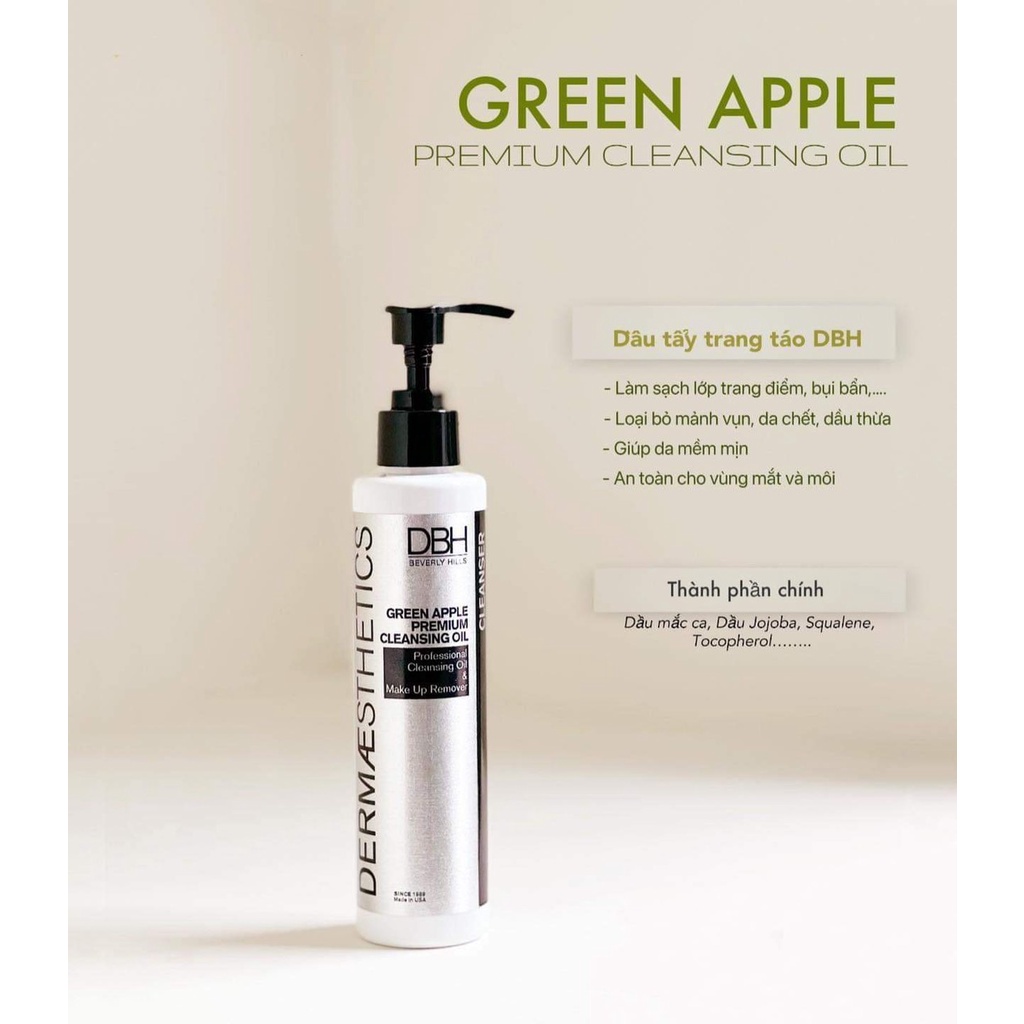 Dầu Tẩy Trang Táo DBH GREEN APPLE