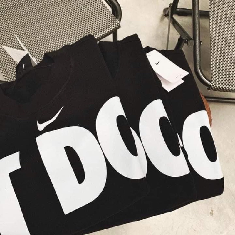 SWEATER JUST DO IT Nỉ Bông Đầy Đủ Tem Tag