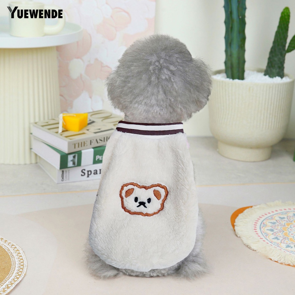 [Yue.z] Áo Khoác Nỉ Hai Ống Thoáng Khí Có Thể Giặt Được Cho Thú Cưng Ngoài Trời