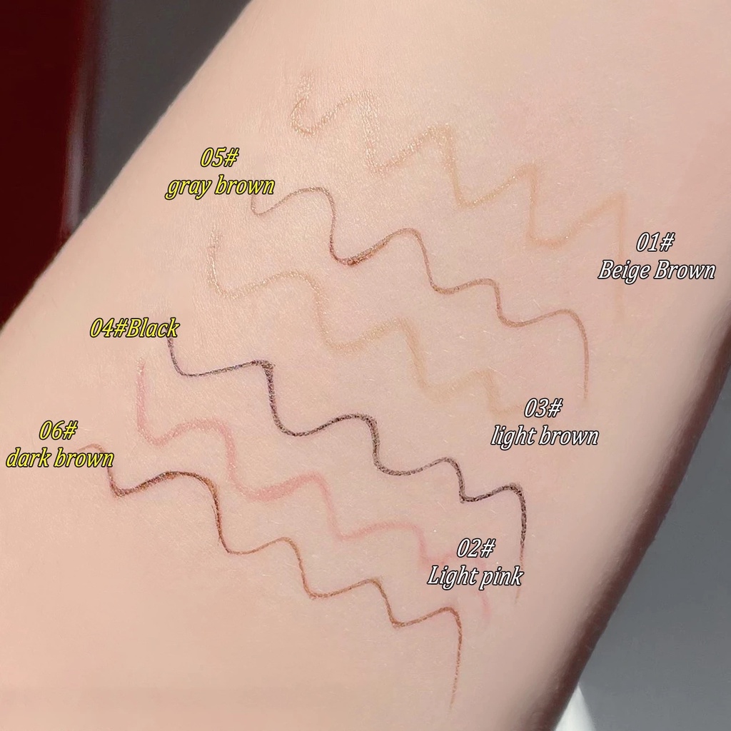 1 Bút Kẻ Mắt Dạng Lỏng Mịn Mượt Nhanh Khô Trang Điểm Cho Nữ