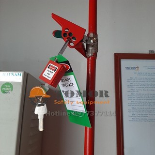 Ballve valve lockout - khóa van loto-khóa van bi 6mm-76mm