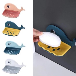⛔FREESHIPXTRA+⛔ Kệ đựng xà phòng cá heo (TẶNG MIẾNG DÁN - LOẠI CÁ HEO)