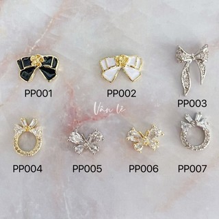 Charm đá cao cấp gắn móng tay nail