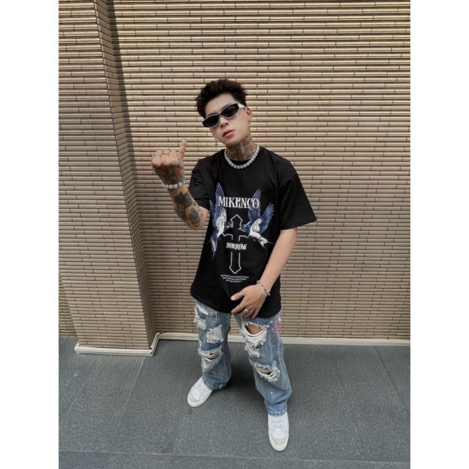 Áo phông ngắn tay Mikenco SORROW TREND HÈ 2022 Hàng đẹp cực chất