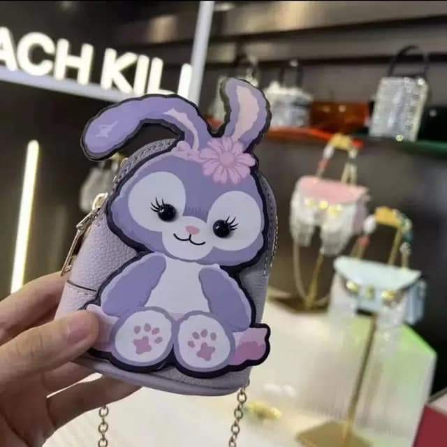 Túi đeo chéo mini hình thỏ Bunny dễ thương cho các bé