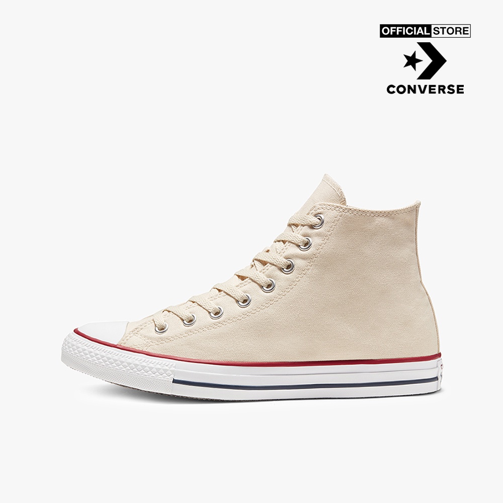 CONVERSE - Giày sneakers cổ cao unisex Chuck Taylor All Star Classic 159484C-0000_NUDE