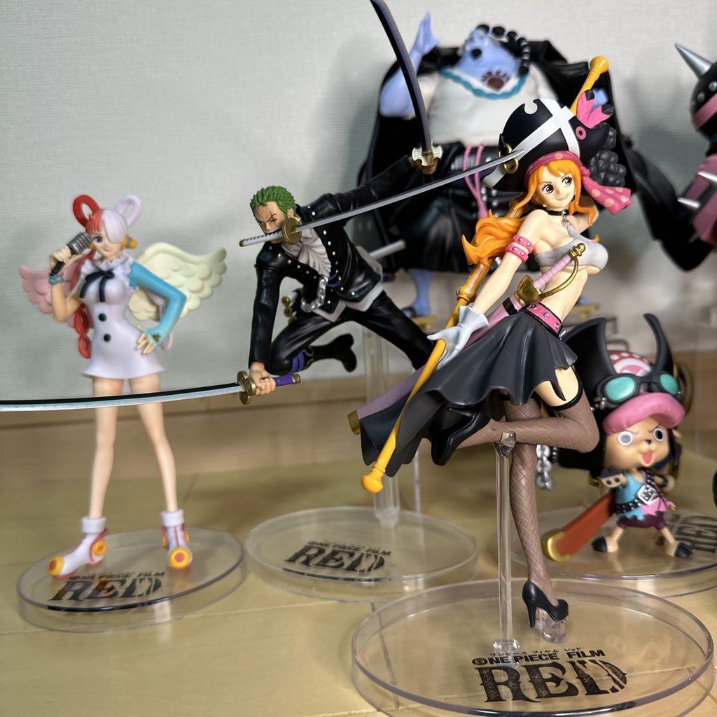 Mô hình One Piece chính hãng - Team Mũ Rơm +  - Film Red - Ichiban Kuji