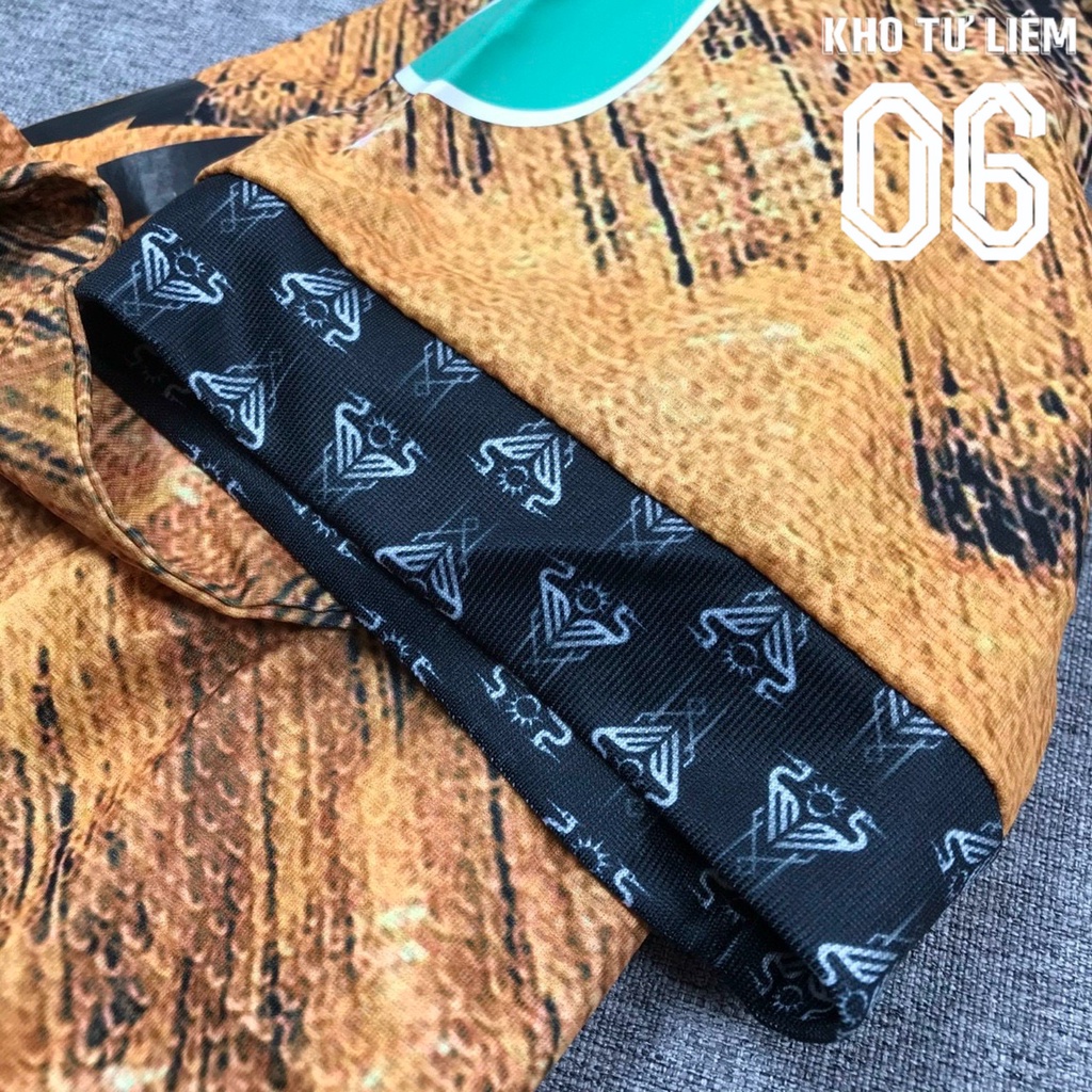 Đồ đá banh - bộ quần áo đá bóng nam ngắn tay Miami chất vải fex thái cao cấp