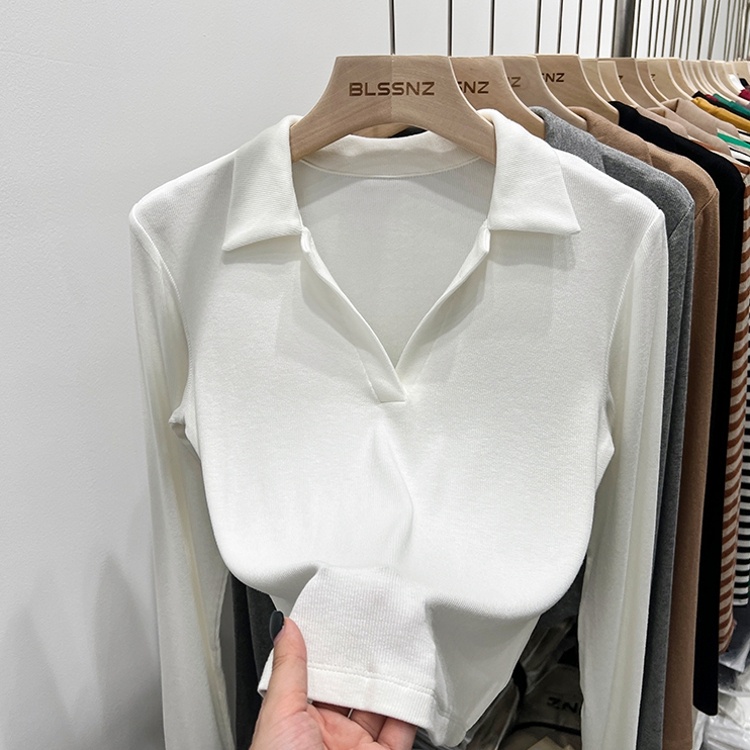 NRVP Áo Thun Nữ Dài Tay Dáng Rộng Phong Cách Hàn Quốc Thời Trang Mới 2023