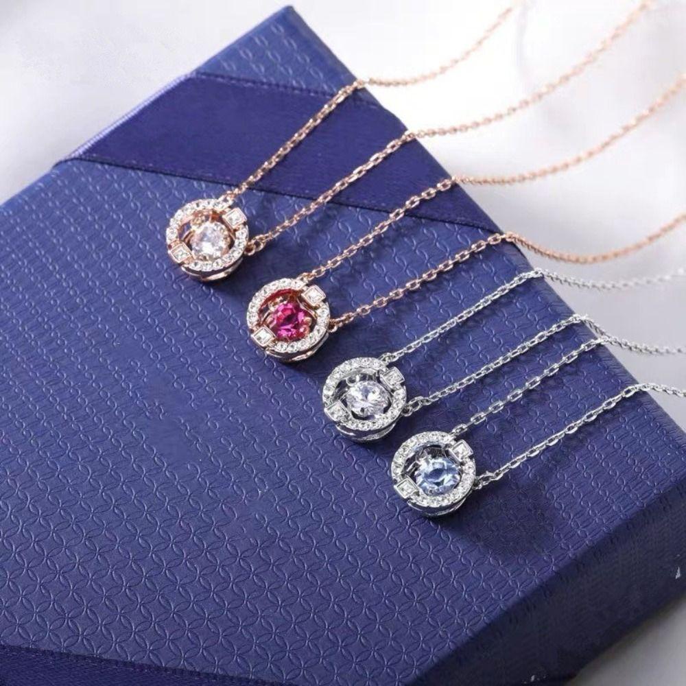 AROMA Vòng cổ Hợp Kim Thiết Kế Đơn Giản Sang Trọng Cho Nữ